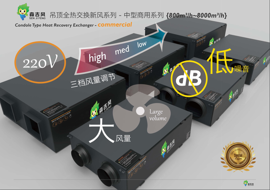 辦公樓新風機組俯視圖